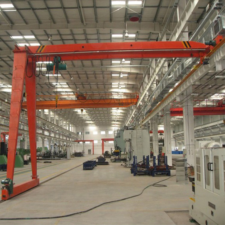 Outdoor Indoor Small Gantry Crane 5 Ton 10 Ton Single Girder 3 Phase 380V 50hz