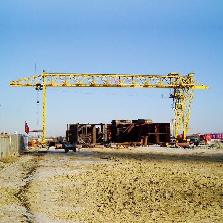 20T Electric Single Girder Gantry Crane Box Type Wireless Remote Control