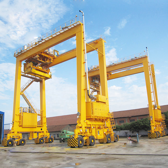 RMG Container Gantry Crane / Piling Sea Port Harbour Shipping Container