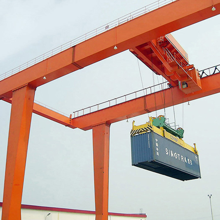 RMG Container Gantry Crane / Piling Sea Port Harbour Shipping Container Crane