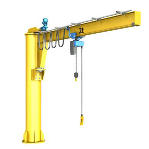 Garage Overhead Jib Crane / 1.5 Ton 1 Ton Jib Crane 270 360 Rotating Degree