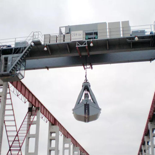 Garbage Factory Overhead Crane Lifting Devices 12.5T PLC System Optional