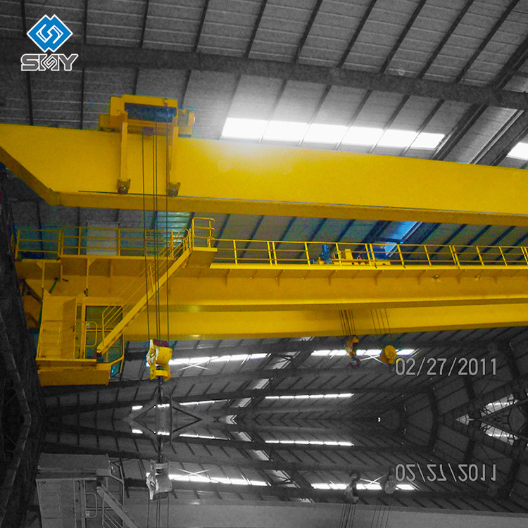 Single Girder Electric Overhead Travelling Crane 3T Capacity Industrial