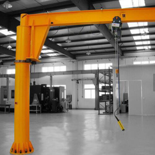 Spanco Floor Mounted Jib Crane 5 ton Fitting Fabrication Workstations