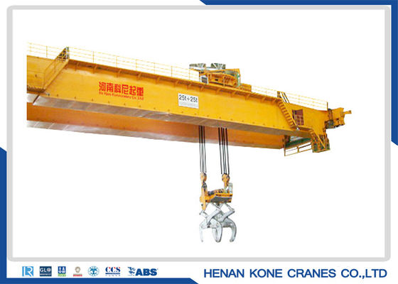 Heavy IP55 Double Girder Overhead Crane With Operator Cabin