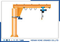 Fixed Column Electric Jib Crane , 5T Manual Rotating Jib Crane