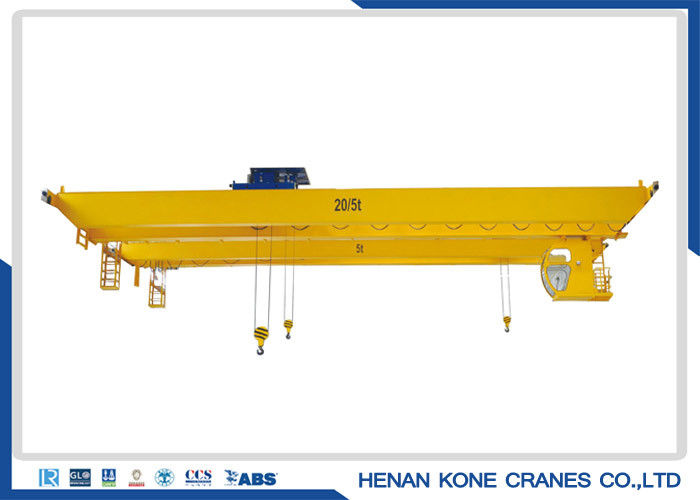 Low Voltage Protection Q345 Double Girder Overhead Crane