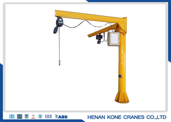 Electric Hoist 1000kg 15m Fixed Pillar Mounted Jib Crane