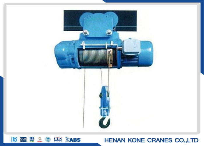 220V 6.8m/min Electric Hoist Winch , Ceiling Mounted Electric Winch